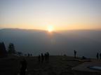 Coucher de soleil au col de la Froclaz